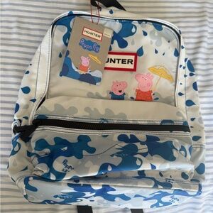 Hunter Peppa Pig Blue and White Kids Backpack
